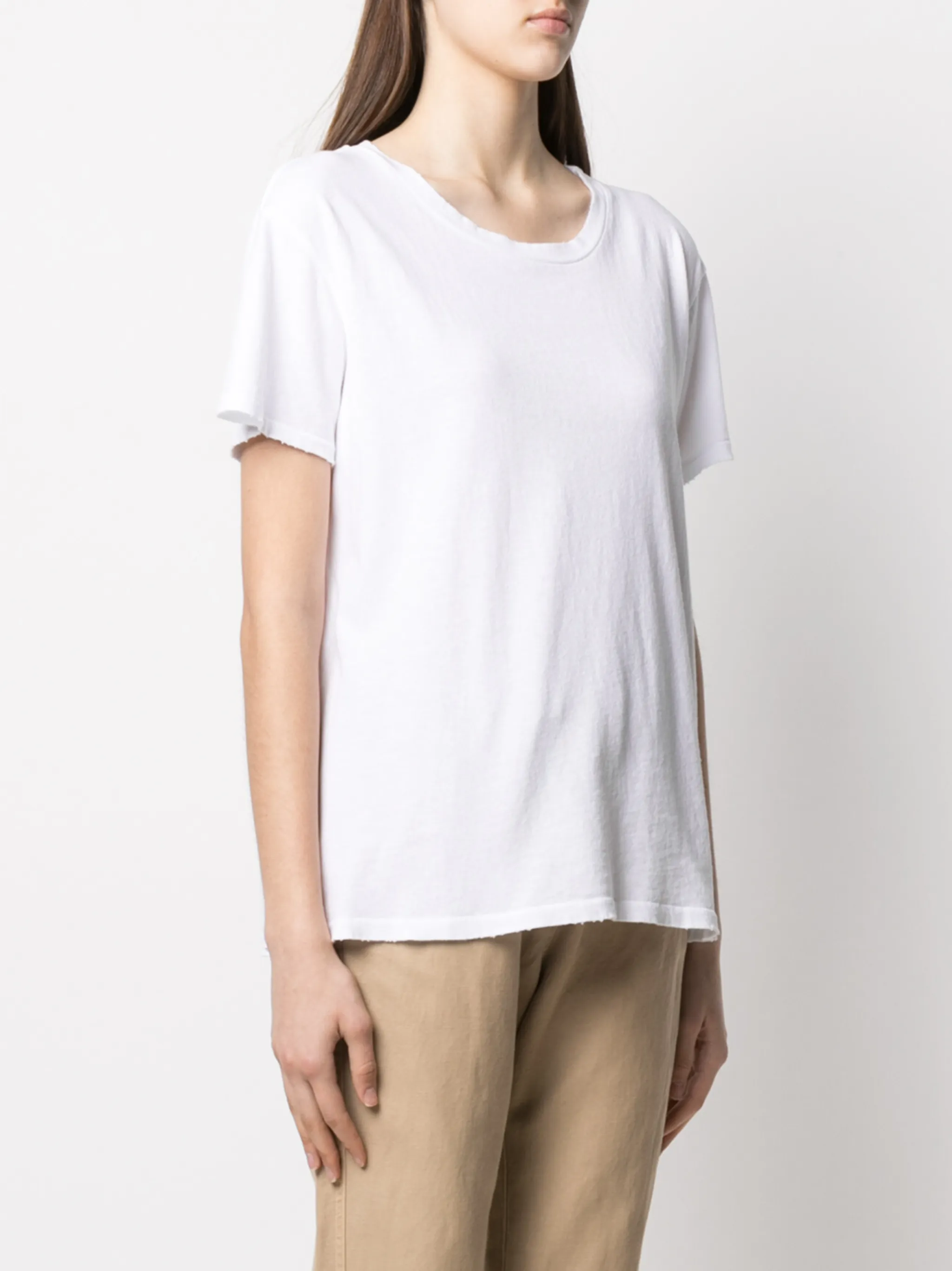 Nili Lotan Brady T-Shirt Weiß Damen