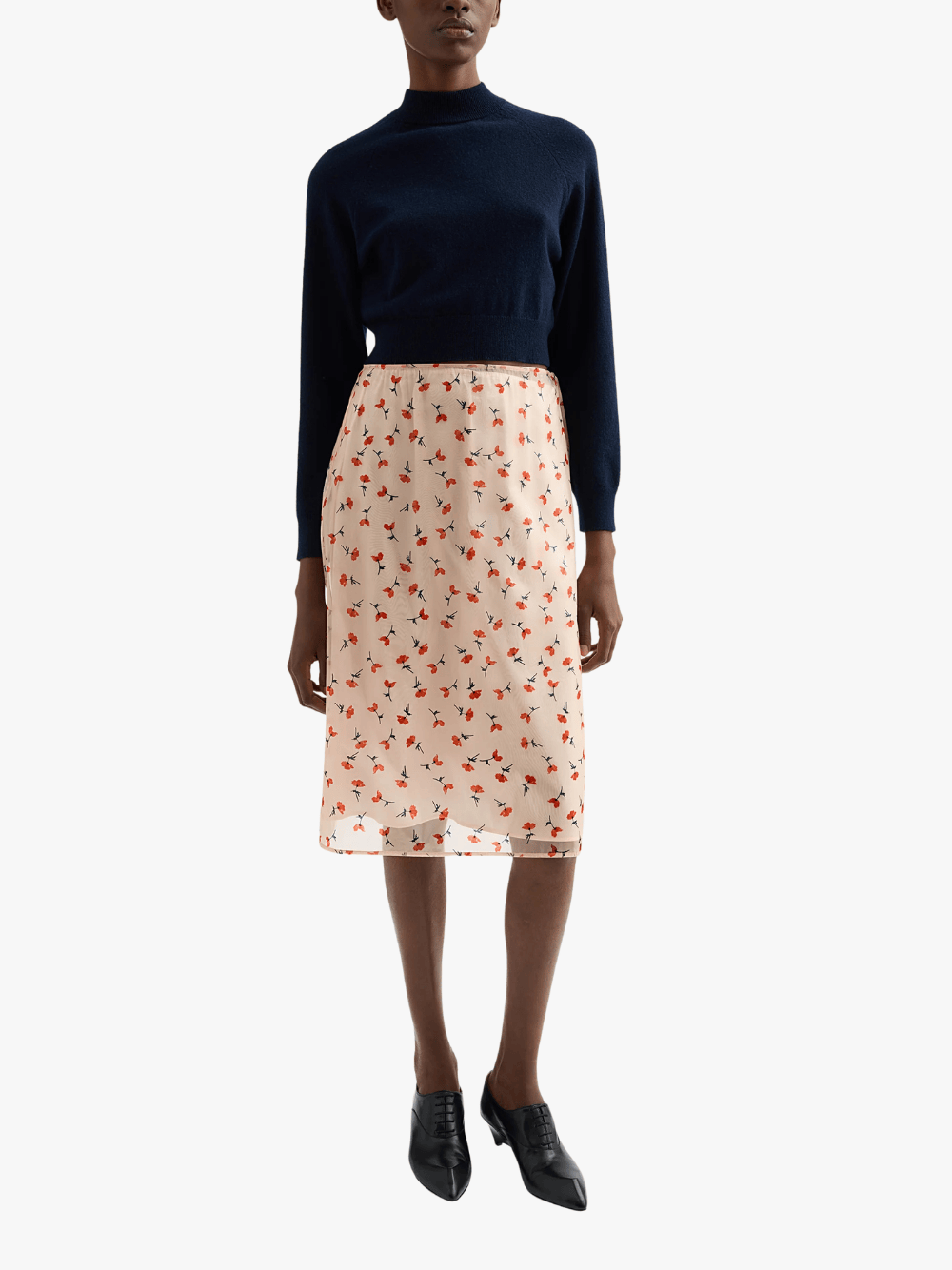 Jil Sander printed midi skirt Damenrock