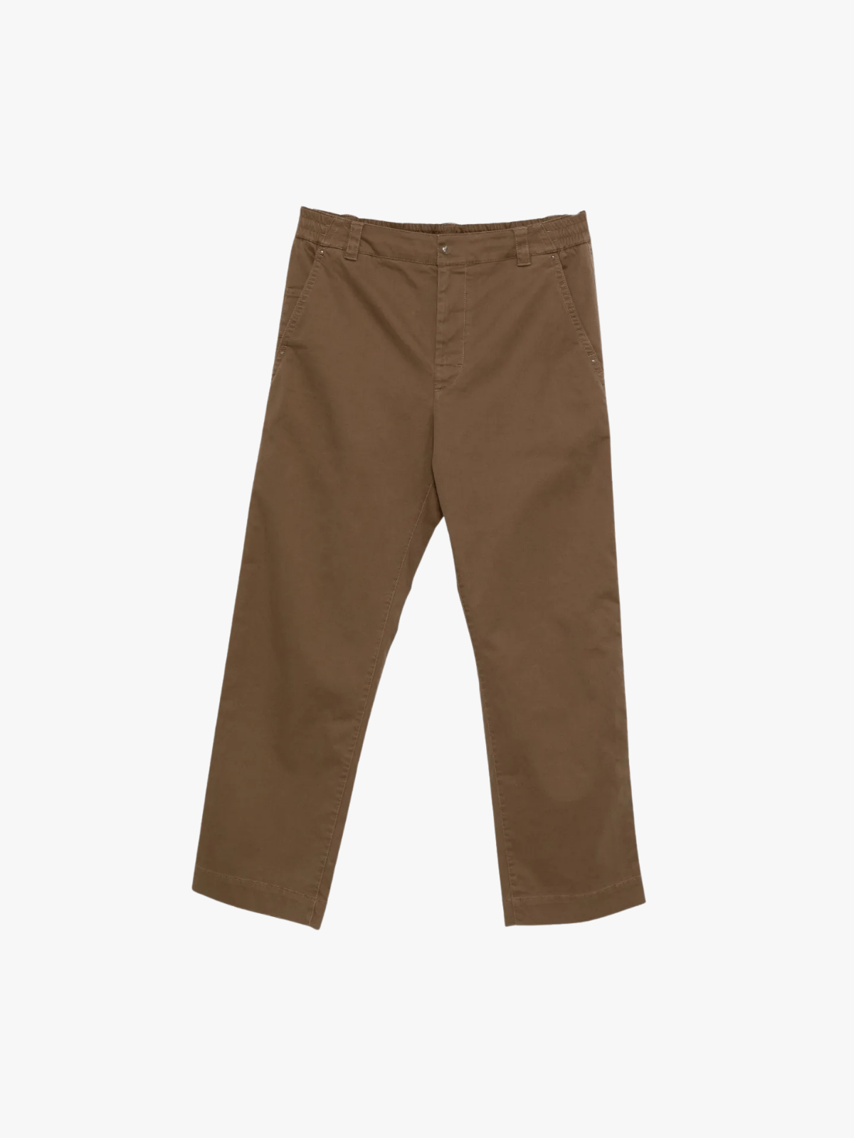 Moncler Hose mit elastischem Bund und Taschen Braun Herren