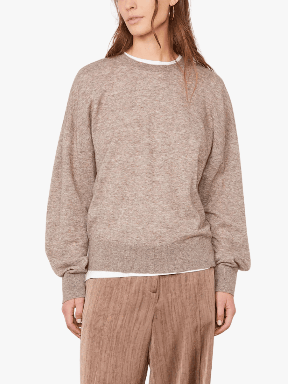 Officine Generale Misa Sweater Light Ginger Braun Damen