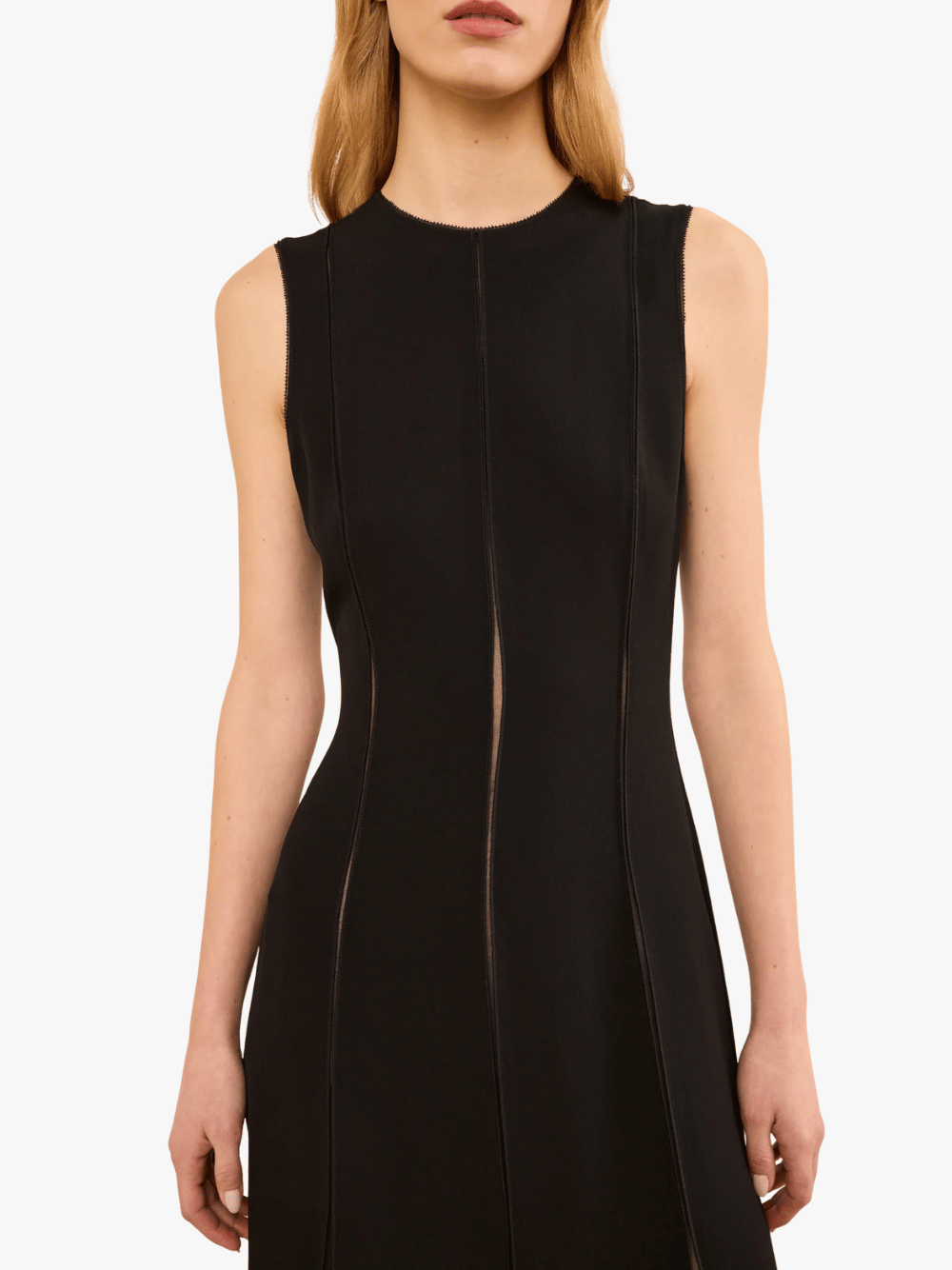 Ulla Johnson Laure Midikleid Schwarz Damen