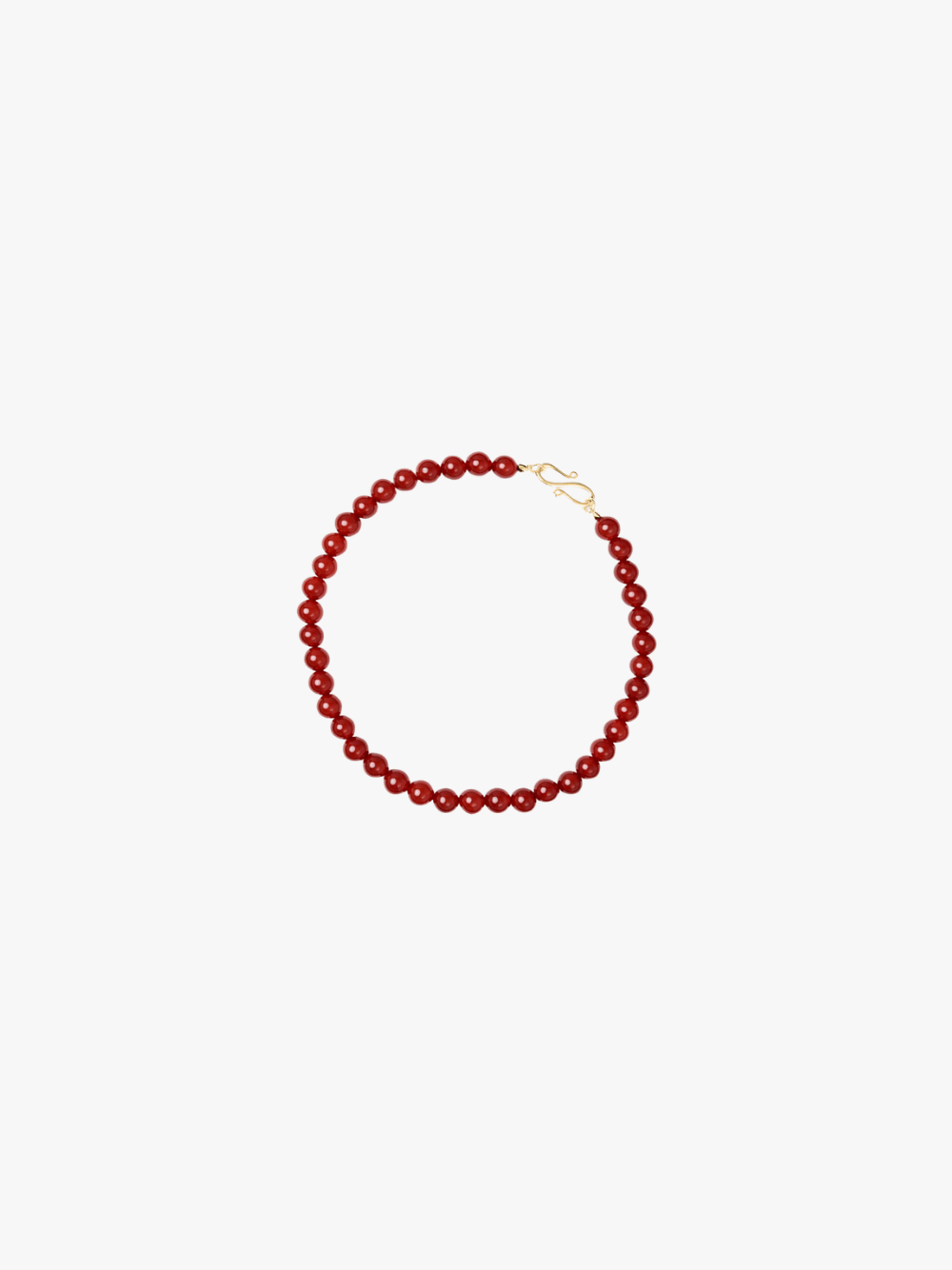 Lié Studio The Mary Necklace Red Carnelian Damen Halskette