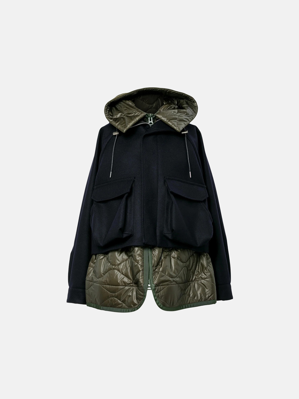 Sacai Jacke Blau Damen