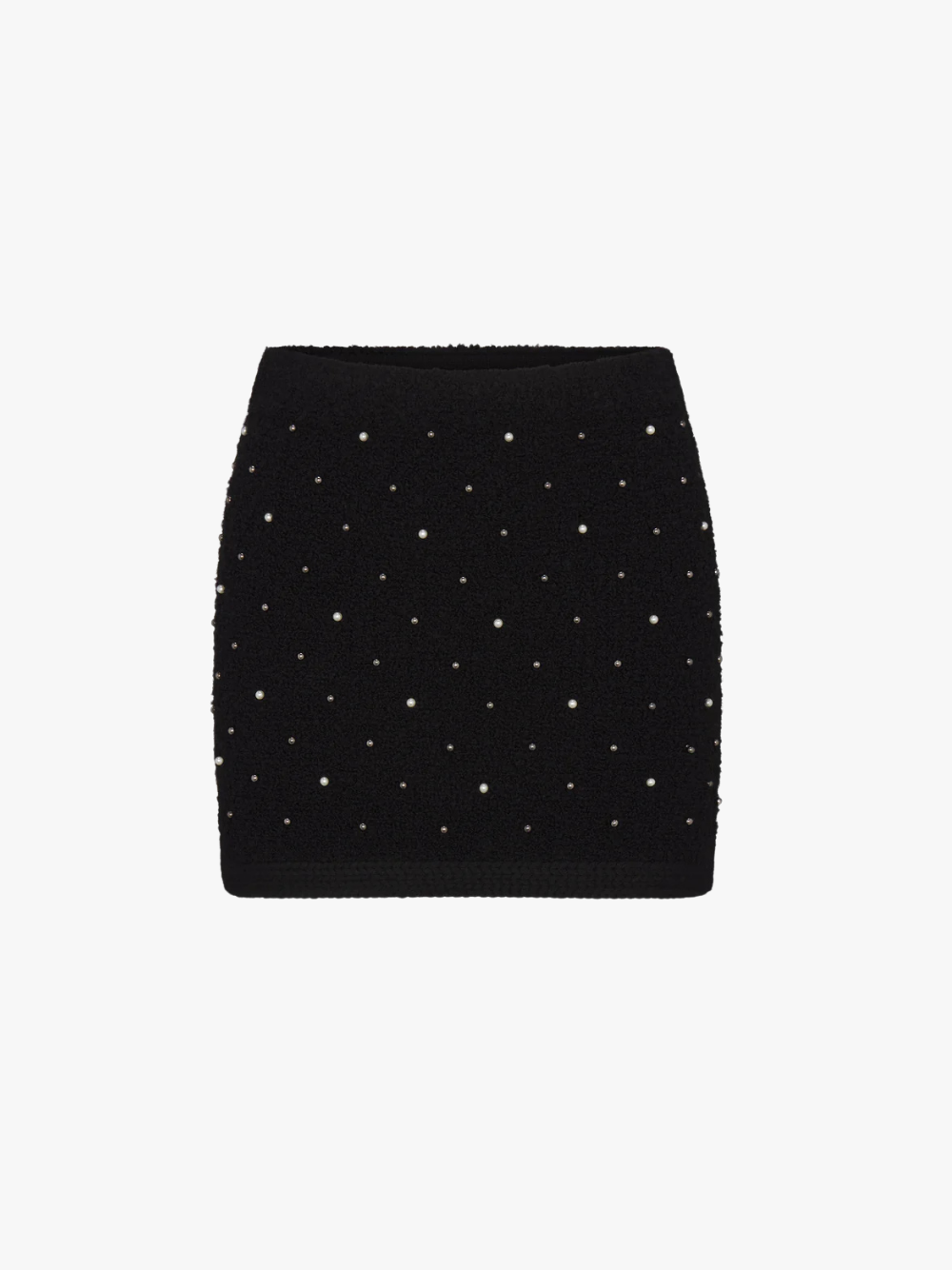 FRAME The Embellished Skirt Schwarz Damen Rock