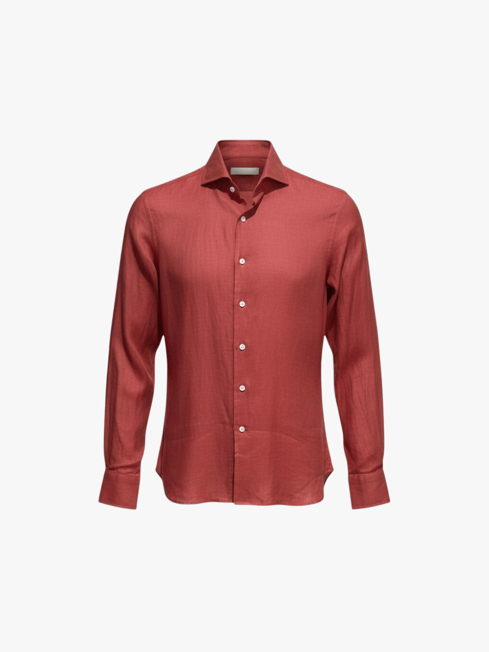 100Hands Bestseller Red Linen Shirt Men's Shirt