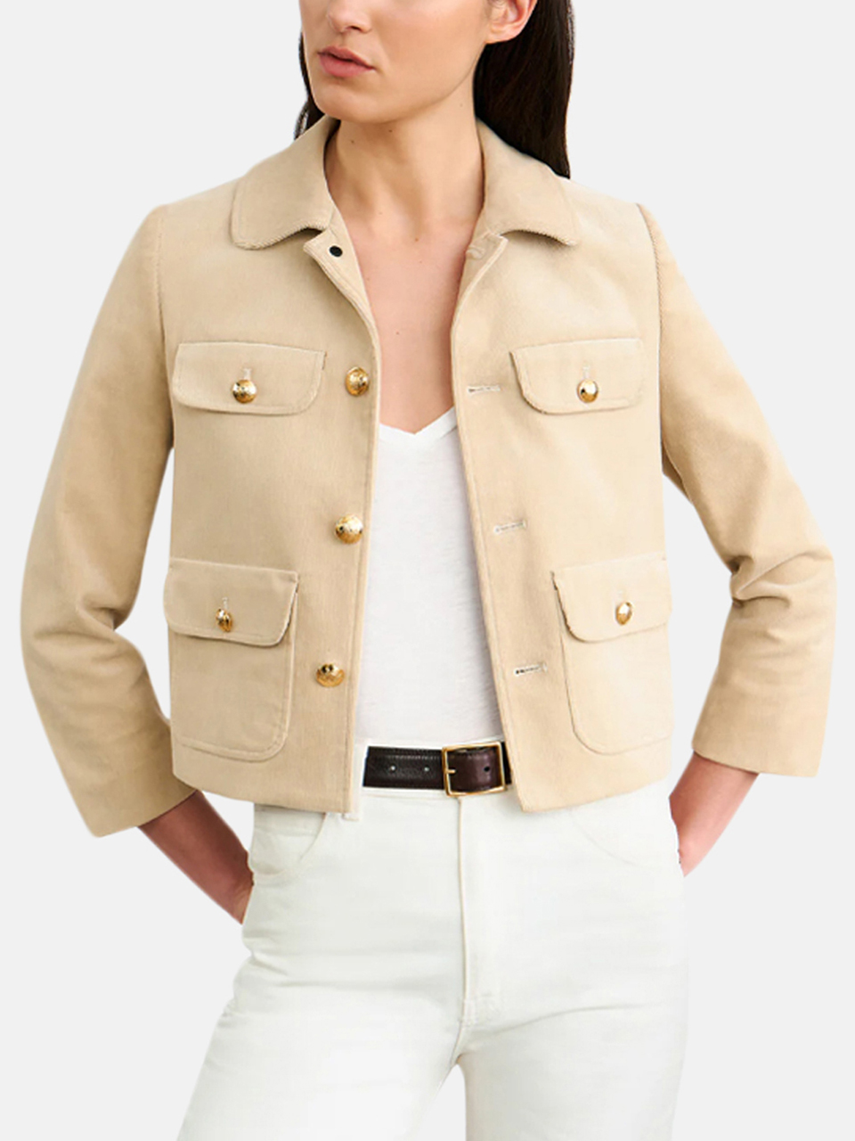 Nili Lotan Chamonix Jacke Beige Damen