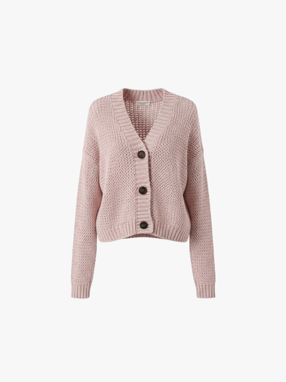 Roberto Collina Boxy Cardigan Rosa Damen