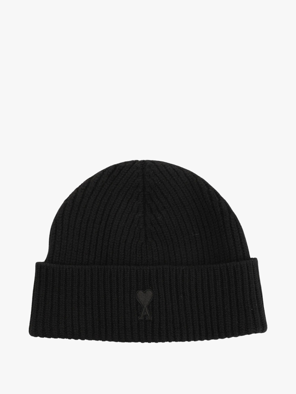 Ami Paris Ami de Coeur Beanie Black Women