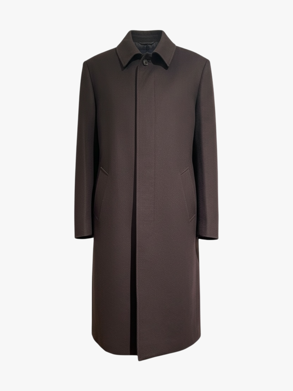 Gabriela Hearst Mantel mit Knopfleiste Braun Herren