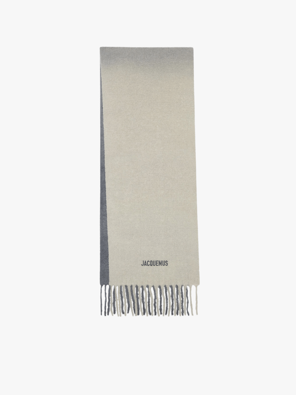 Jacquemus L'Echarpe Moisson Schal Grau Damen