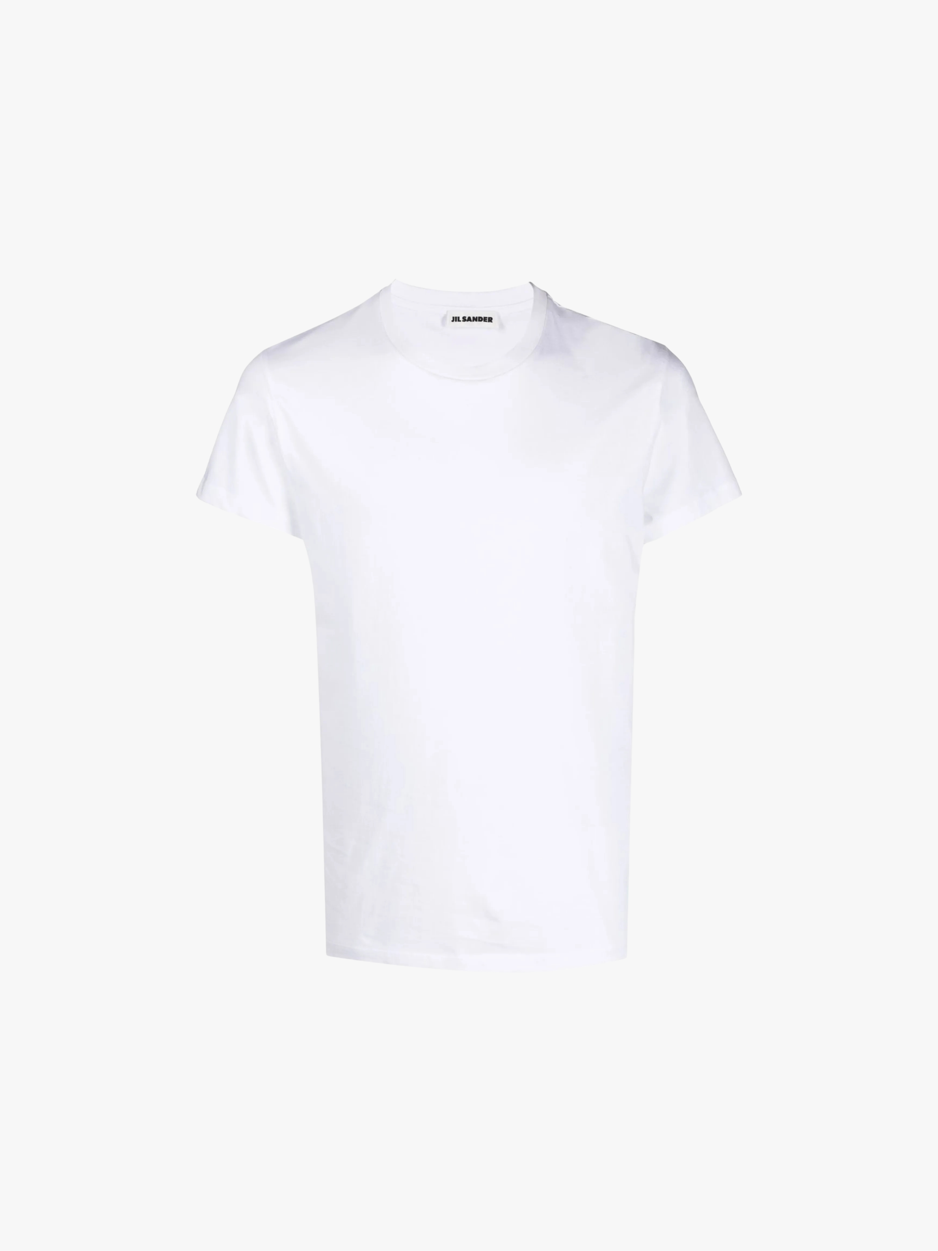 Jil Sander T-Shirt mit Rundhalsausschnitt Weiß Herren