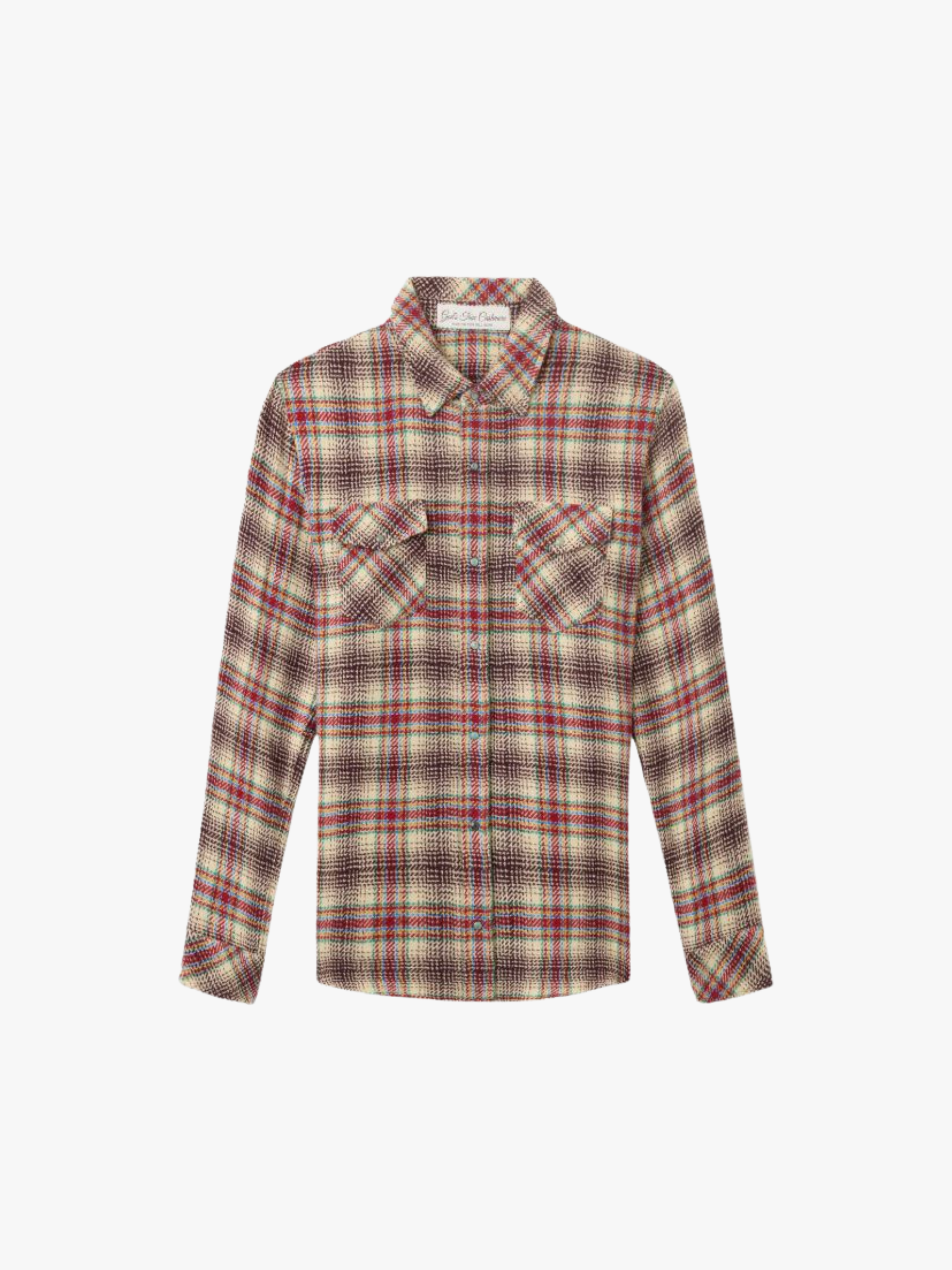 God’s True Cashmere Balance Tartan Hemd Herren