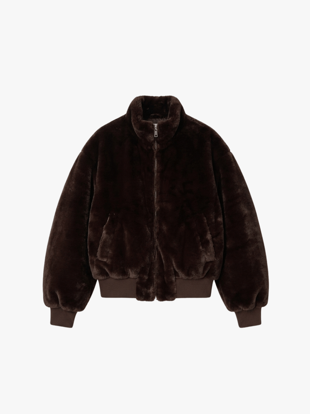 UTZON BOMBER Lambskin Jacket Brown Women