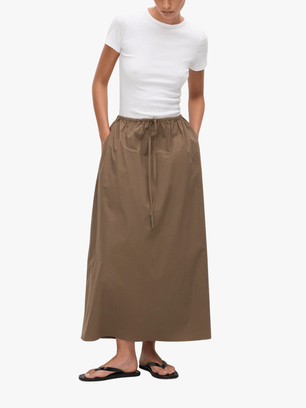 Matteau Drawcord Skirt Birch Damen