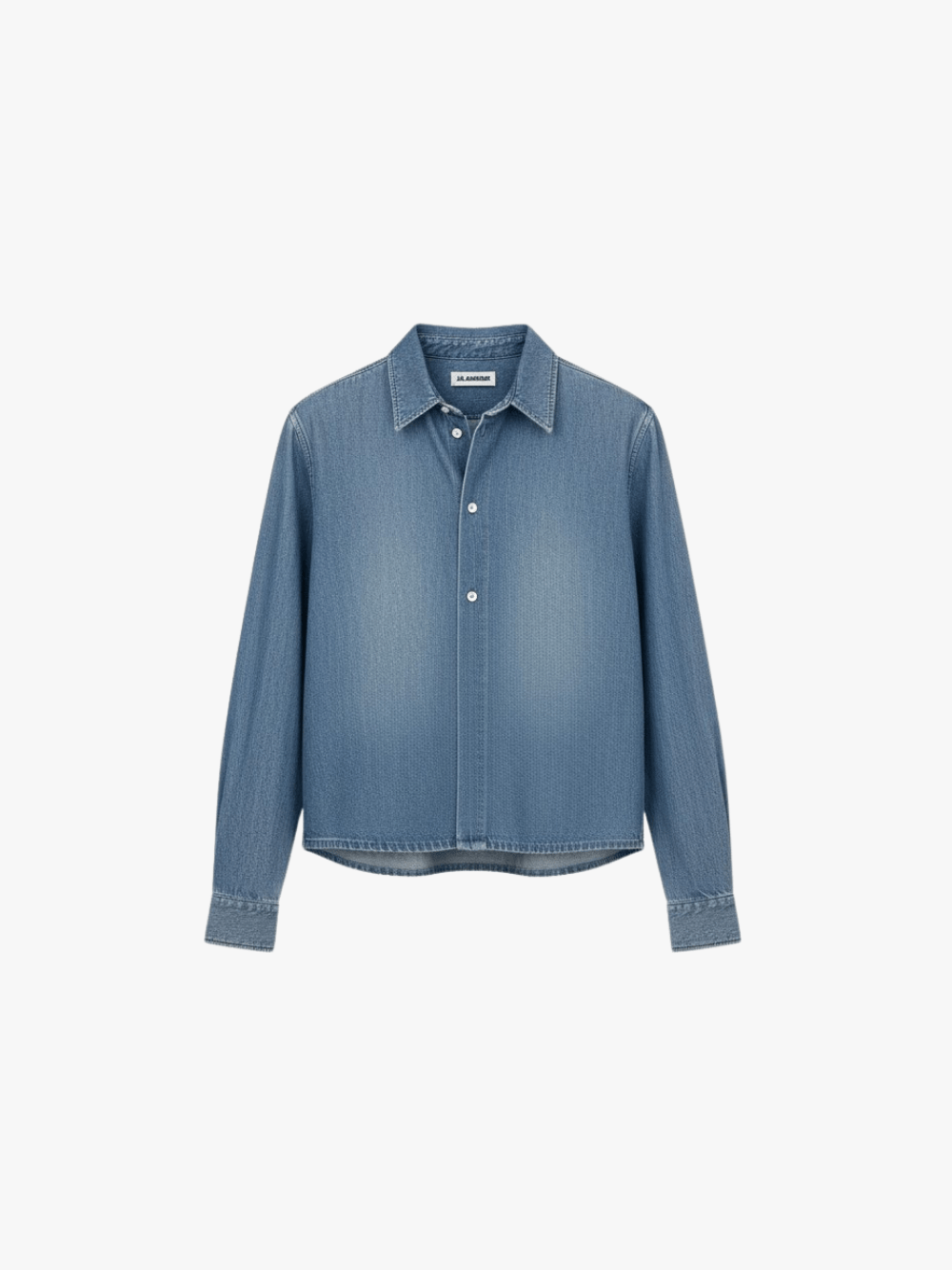Jil Sander Men's Blue Denim Shirt