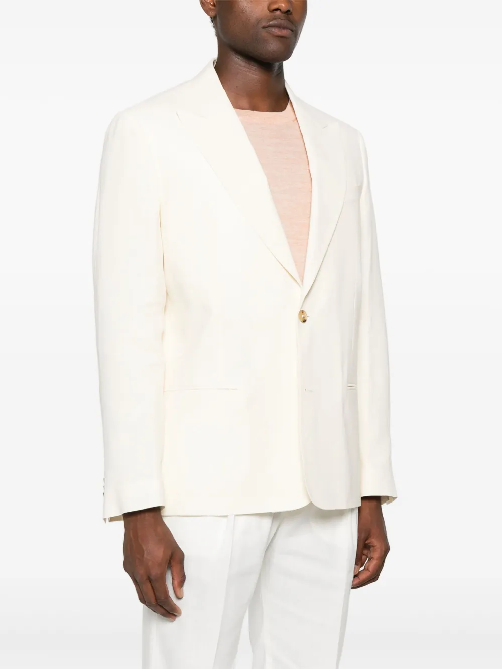 Cellar Door cotton blazer white Men