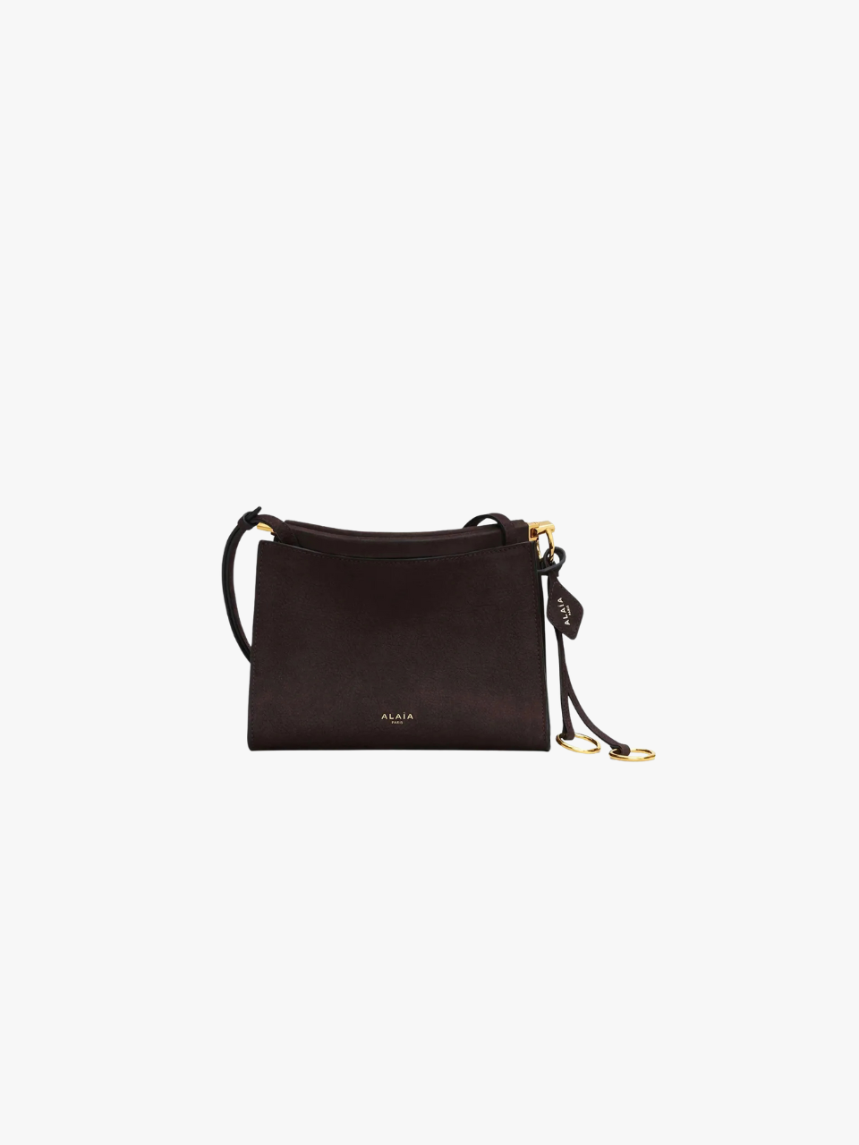 Alaia Bag Le Click in nubuck leather khaki women