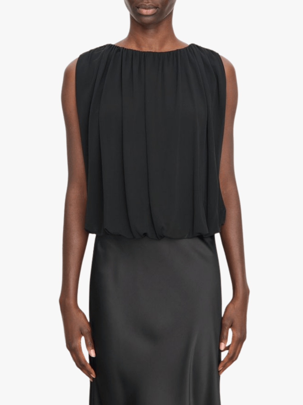 Vince Bubble Top Schwarz Frauen