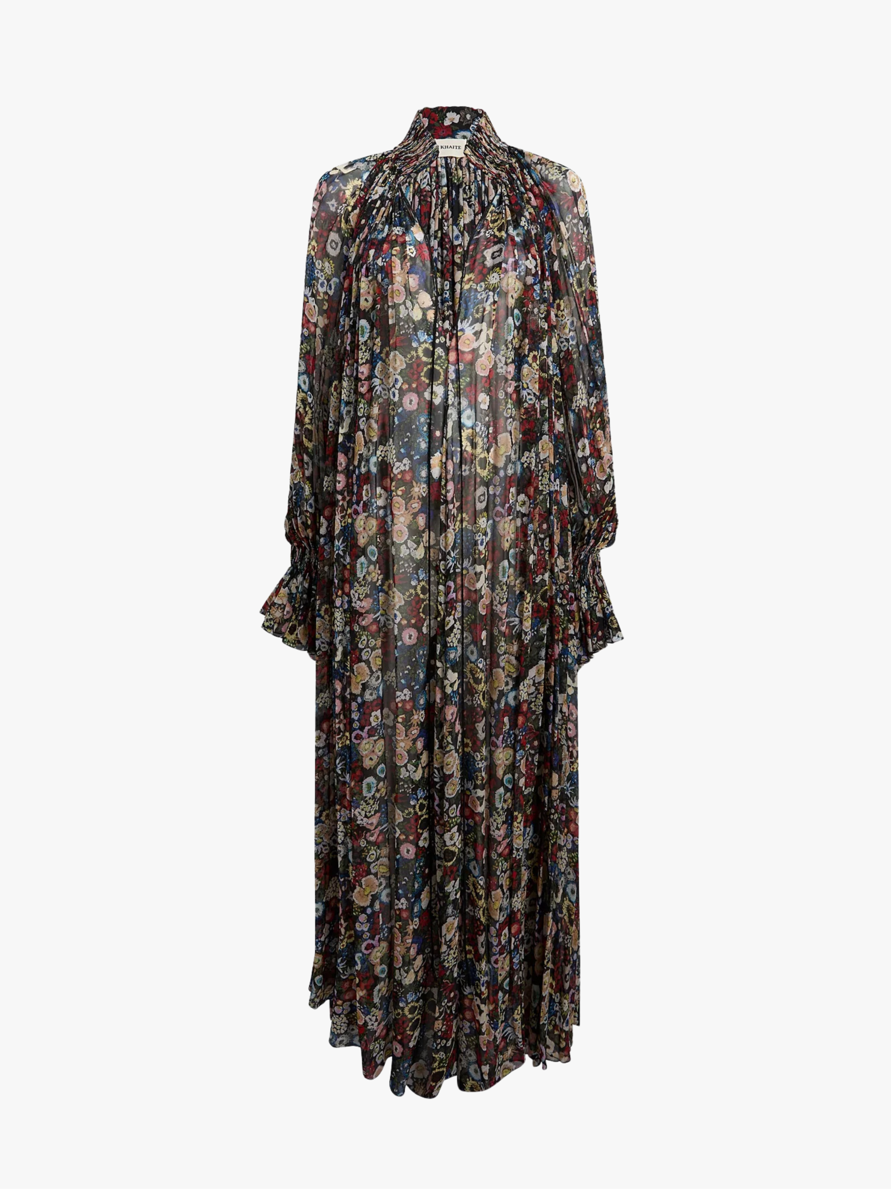 Khaite Edgar Kleid Schwarz Multi Damen