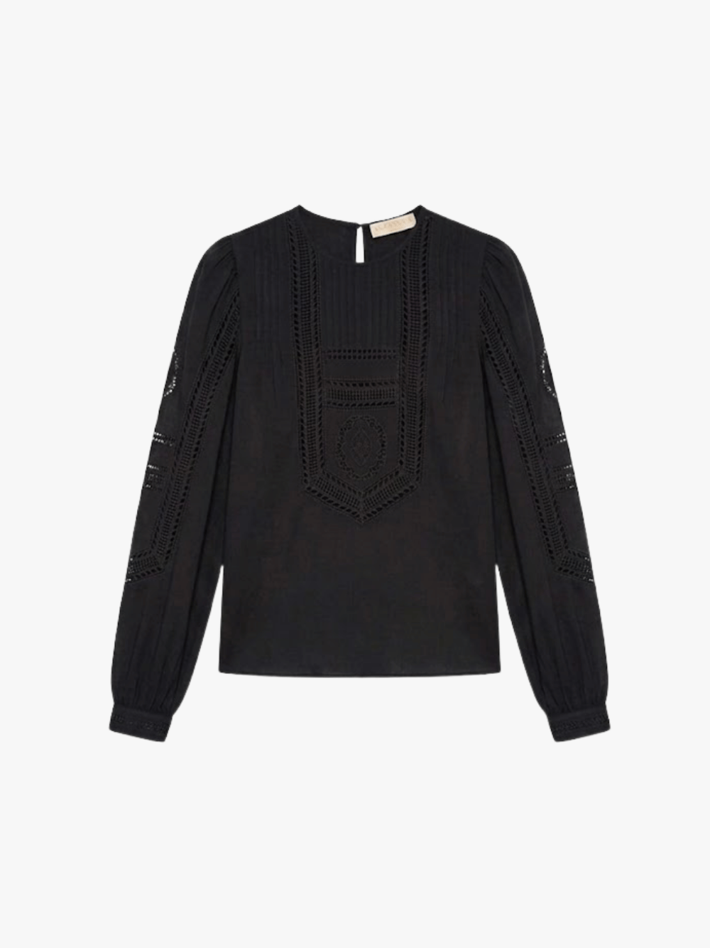 Ulla Johnson Marlowe Cotton Top Schwarz Damen
