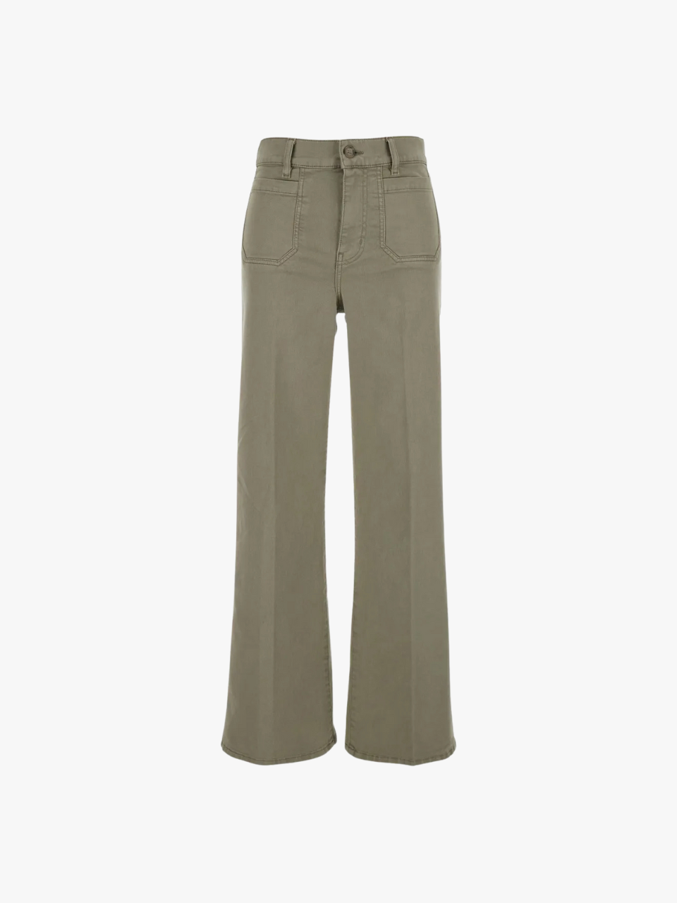 FRAME Le Slim Palazzo Jeans Green Women