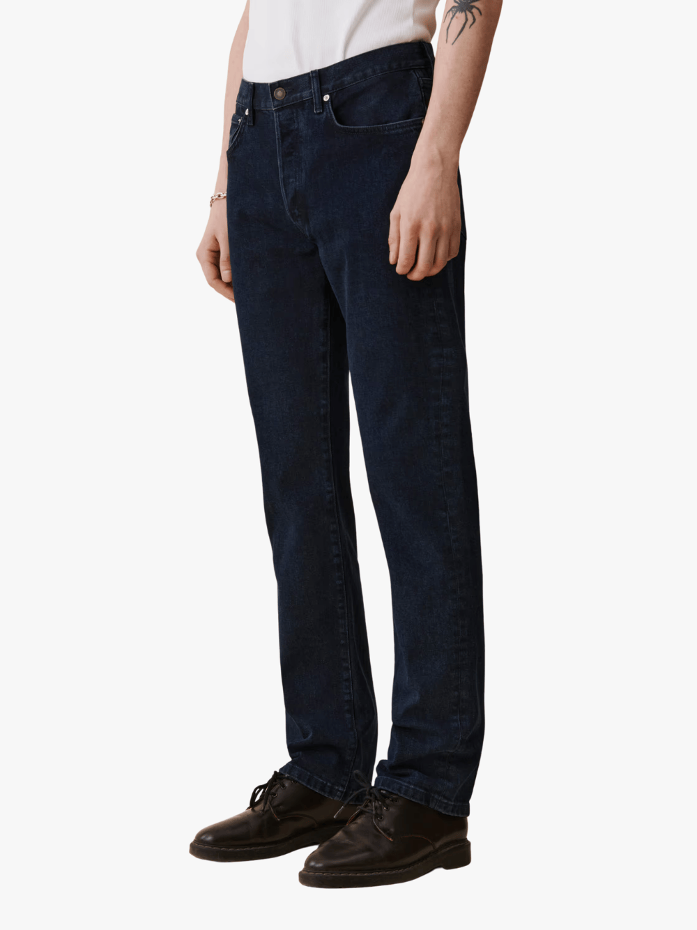 Jeanerica CM002 Casual Blue Black Men's Jeans