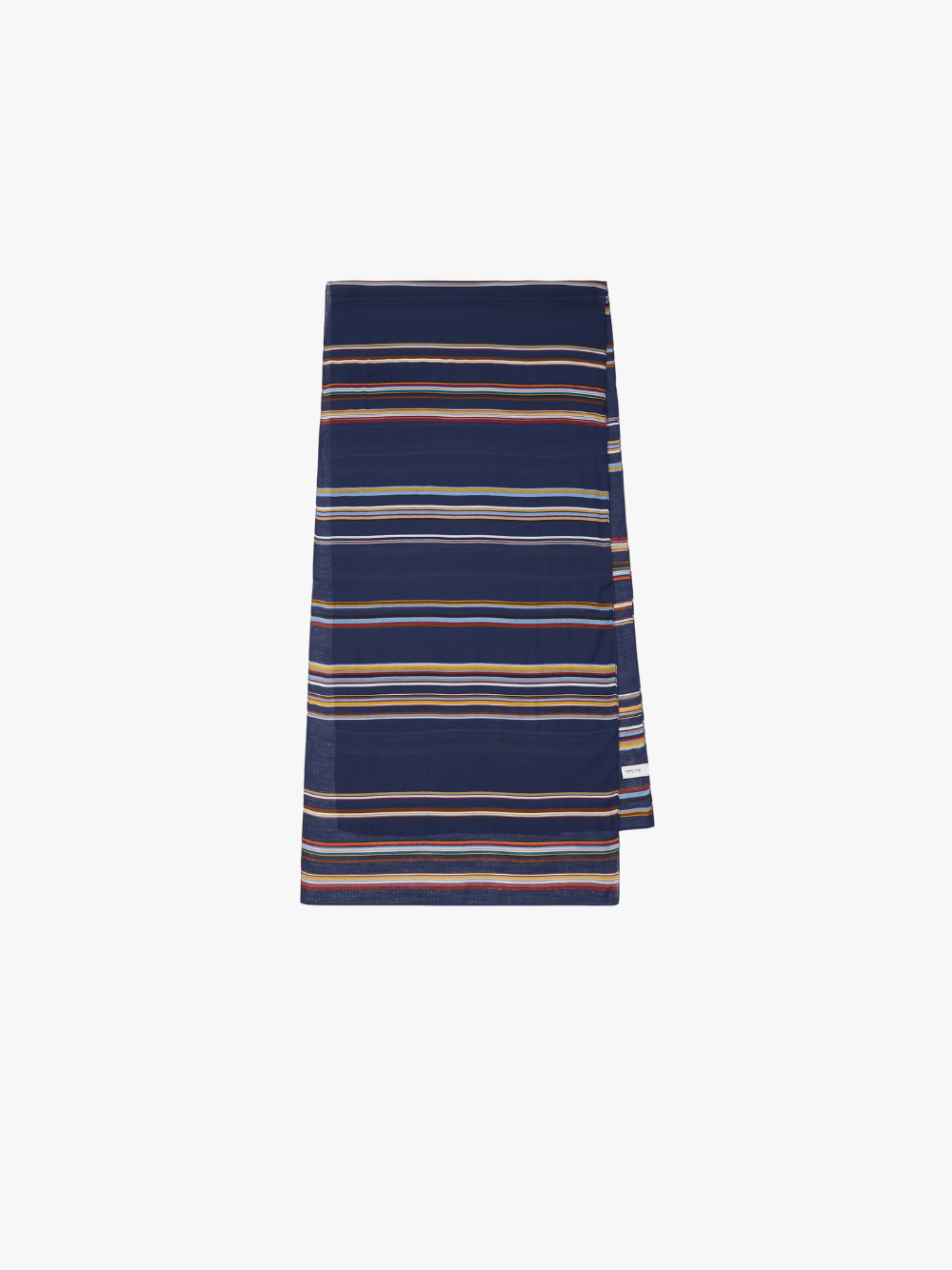 Paul Smith Carrier Gestreifter Schal Blau Herren