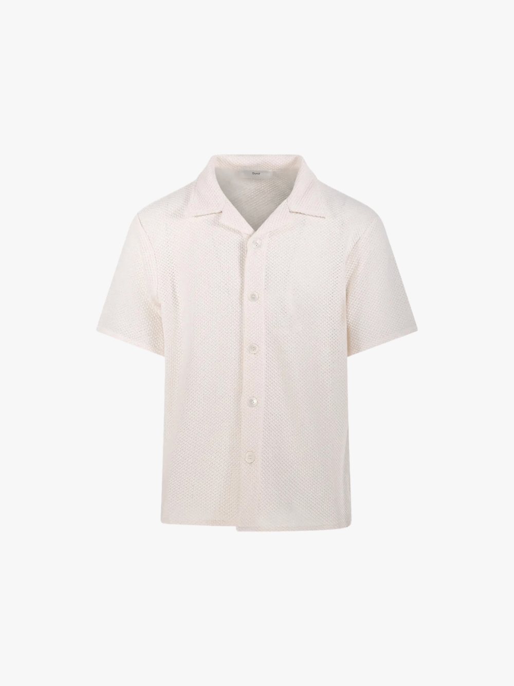 Dunst Buttoned Short Sleeve Hemd Beige Herren