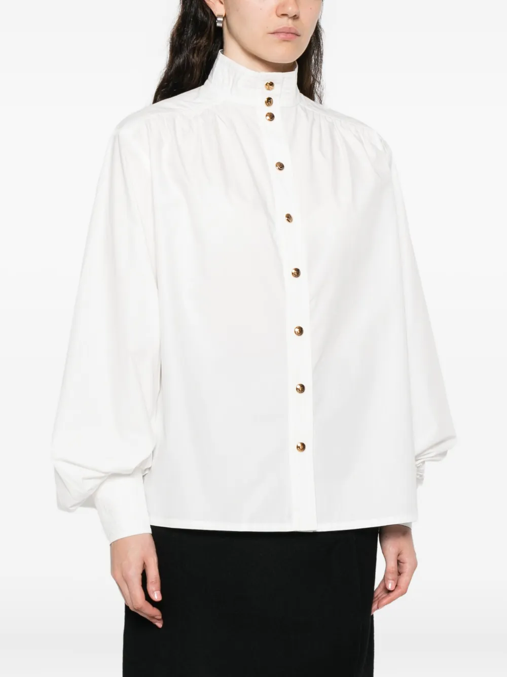 Zimmermann Utility Billow Blouse Ivory Women Zimmermann Utility Billow Blouse Ivory Women