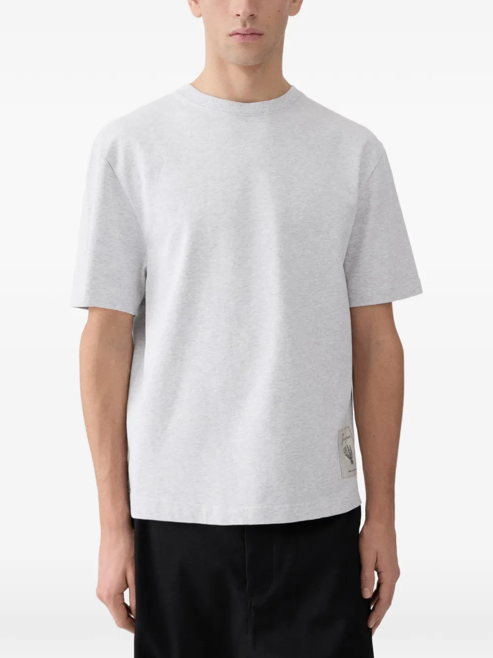 Jacquemus Le Torneo T-Shirt Hellgrau Herren