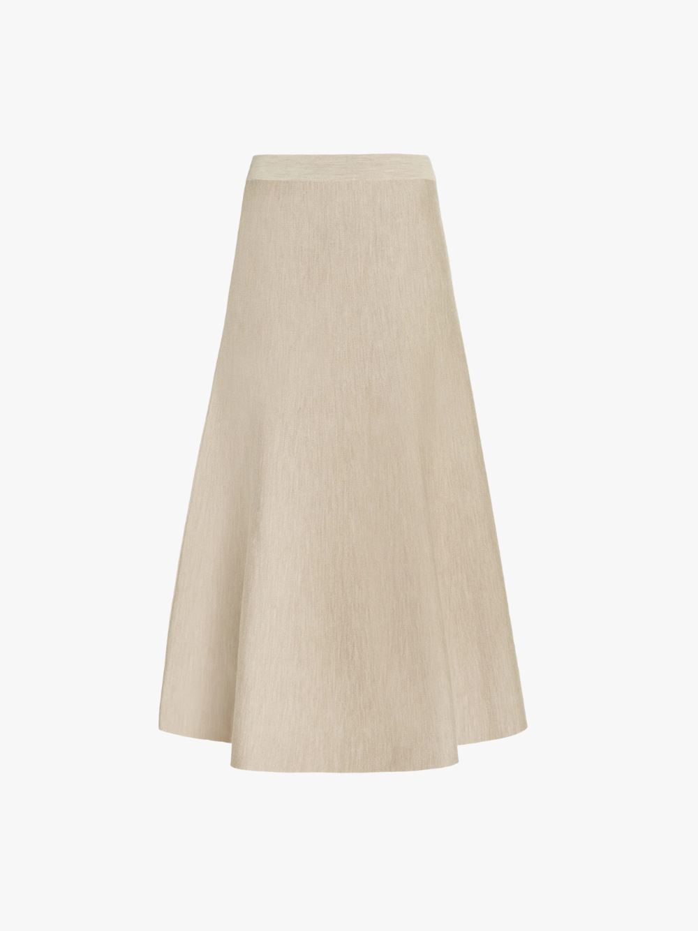 Gabriela Hearst Freddie Knit Skirt Oatmeal Damen