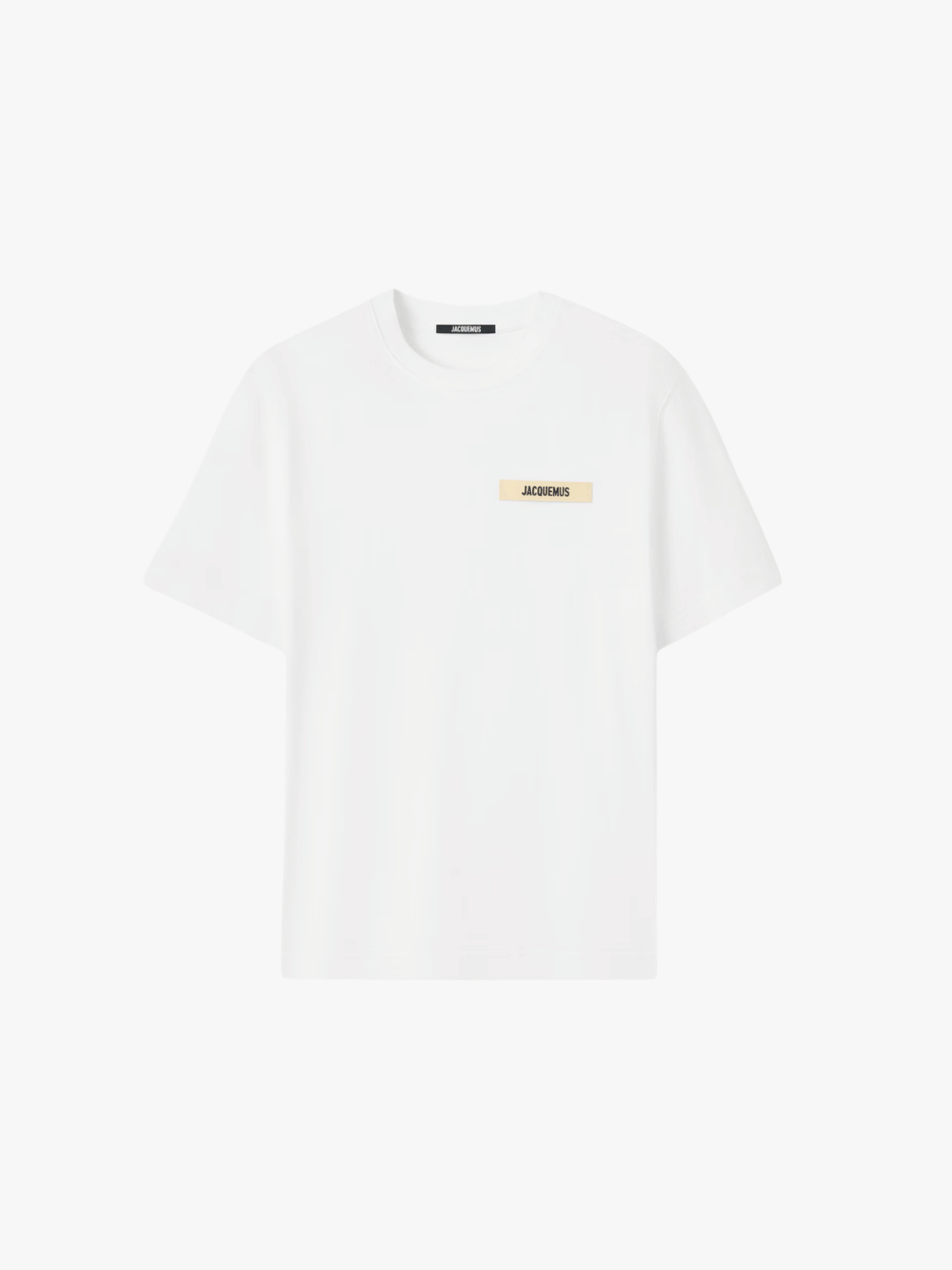Jacquemus Le T-Shirt Gros Grain White Men's