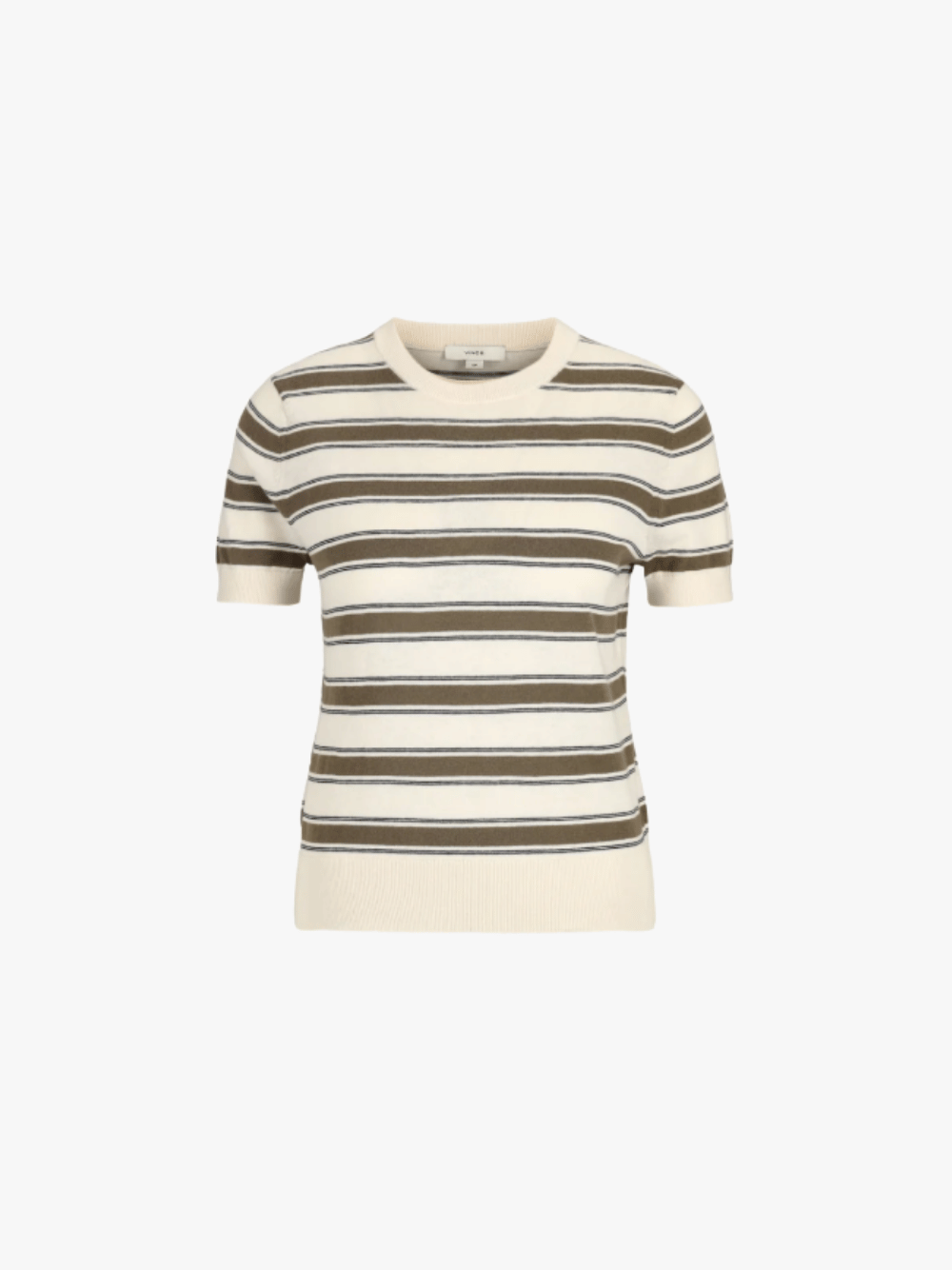 Vince Strick-Shirt Artichoke Striped Damen