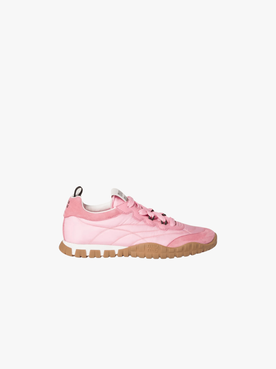 Miu Miu Tyre Sneakers Hellpink Damen
