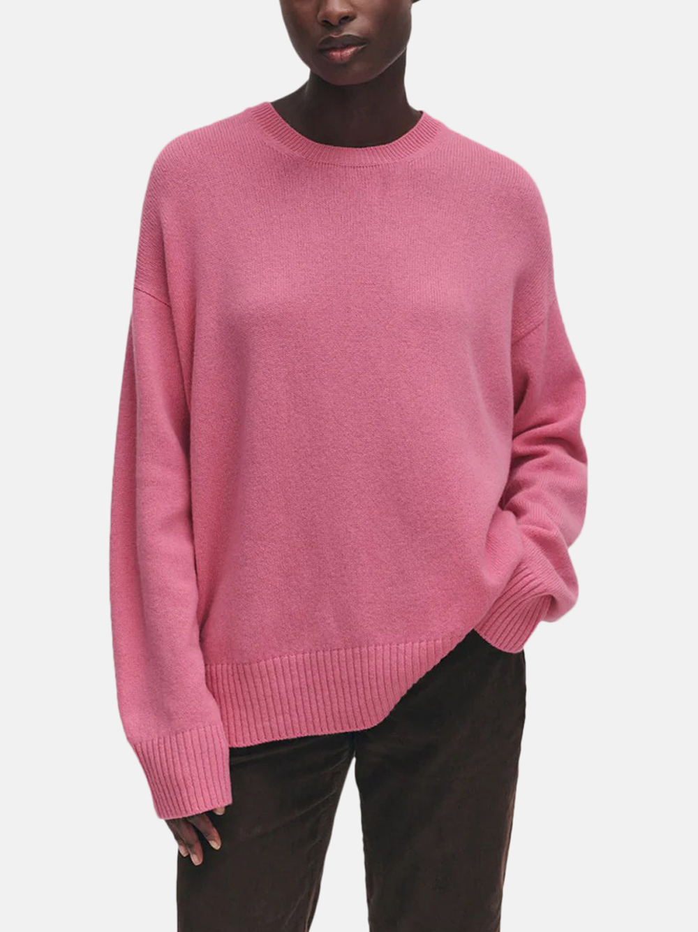 &Daughter Innes Slouch Crewneck Pink Damen