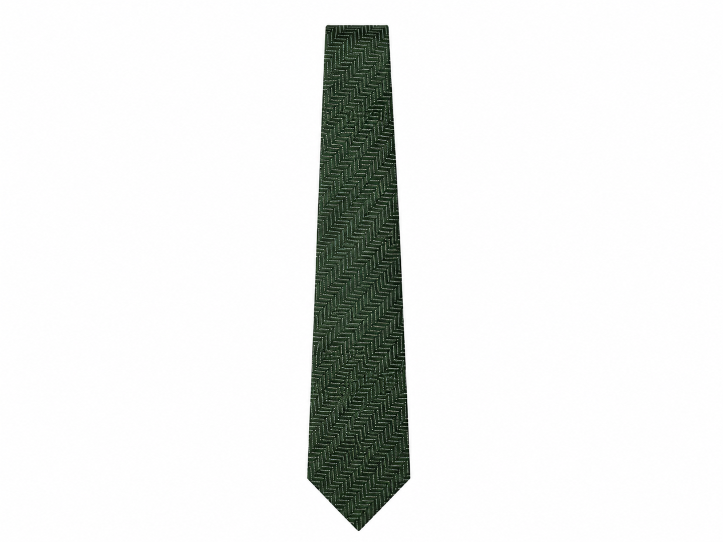 Tom Ford Tie Green Checked Men