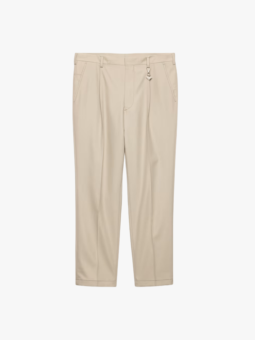 Prada Hose aus Baumwolle Beige Herren
