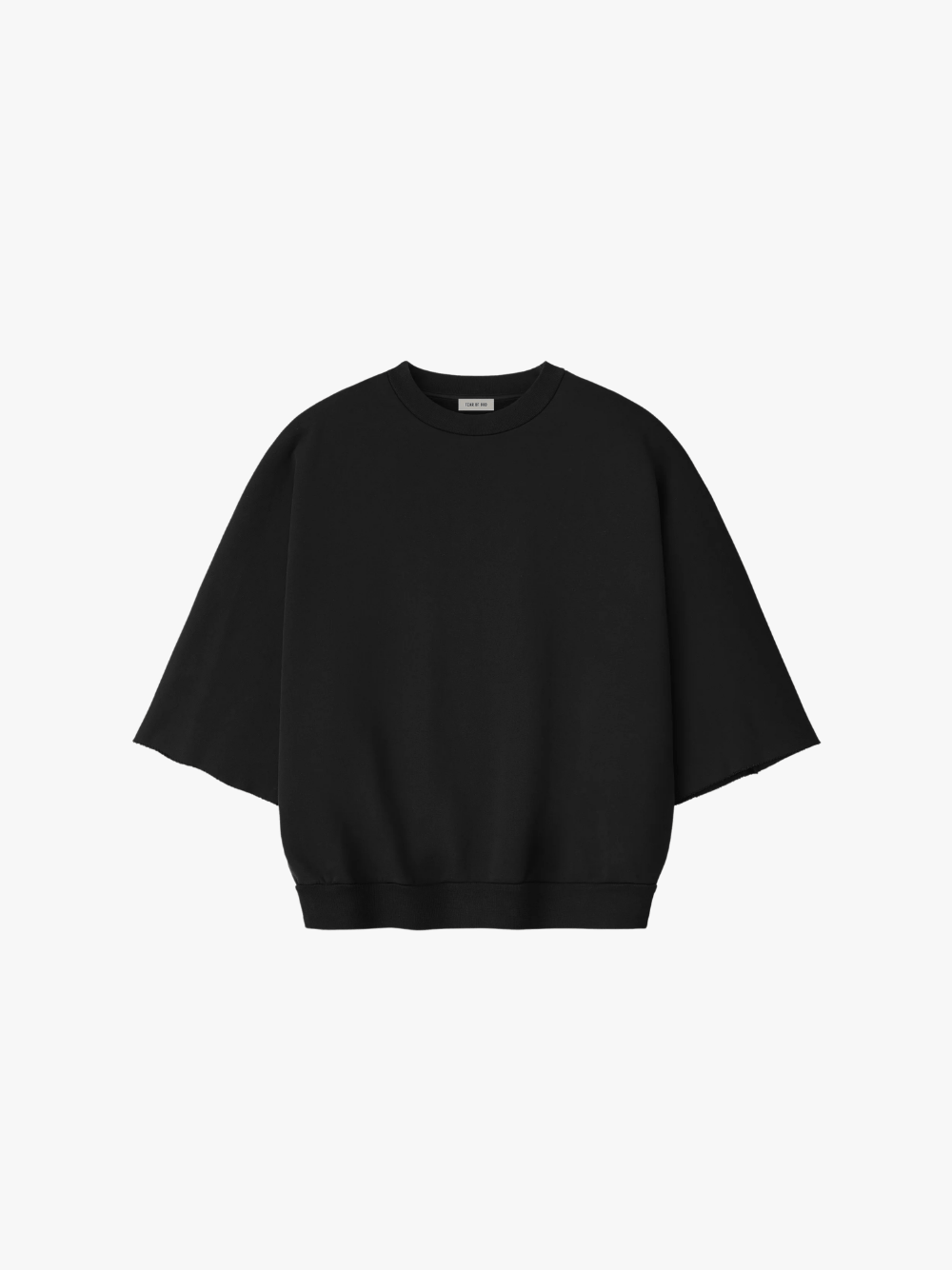 Fear of God Cut Sleeve Schwarz Herren‑Sweatshirt