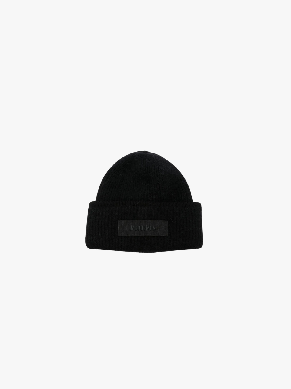 Jacquemus The Gros Grain Beanie Schwarz Herren