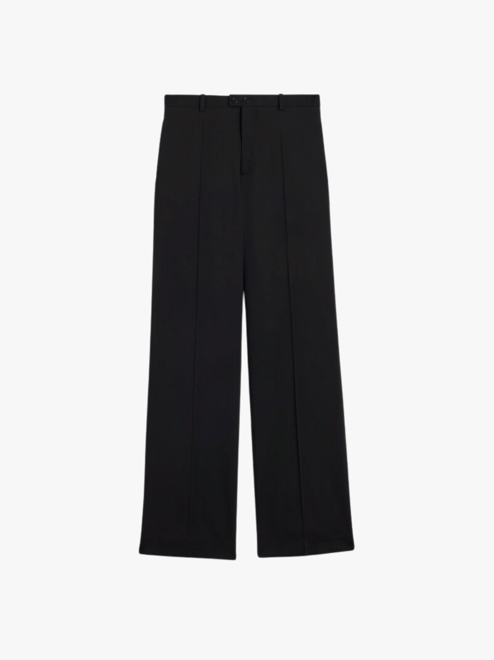 Jil Sander Wolle Hose Schwarz Herren