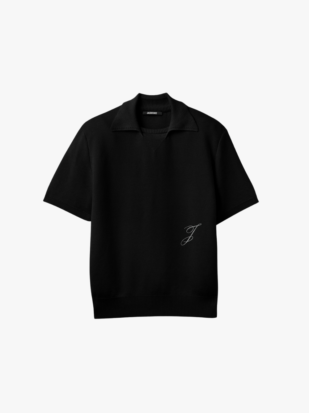 Jacquemus The J Polo Shirt Black Men's