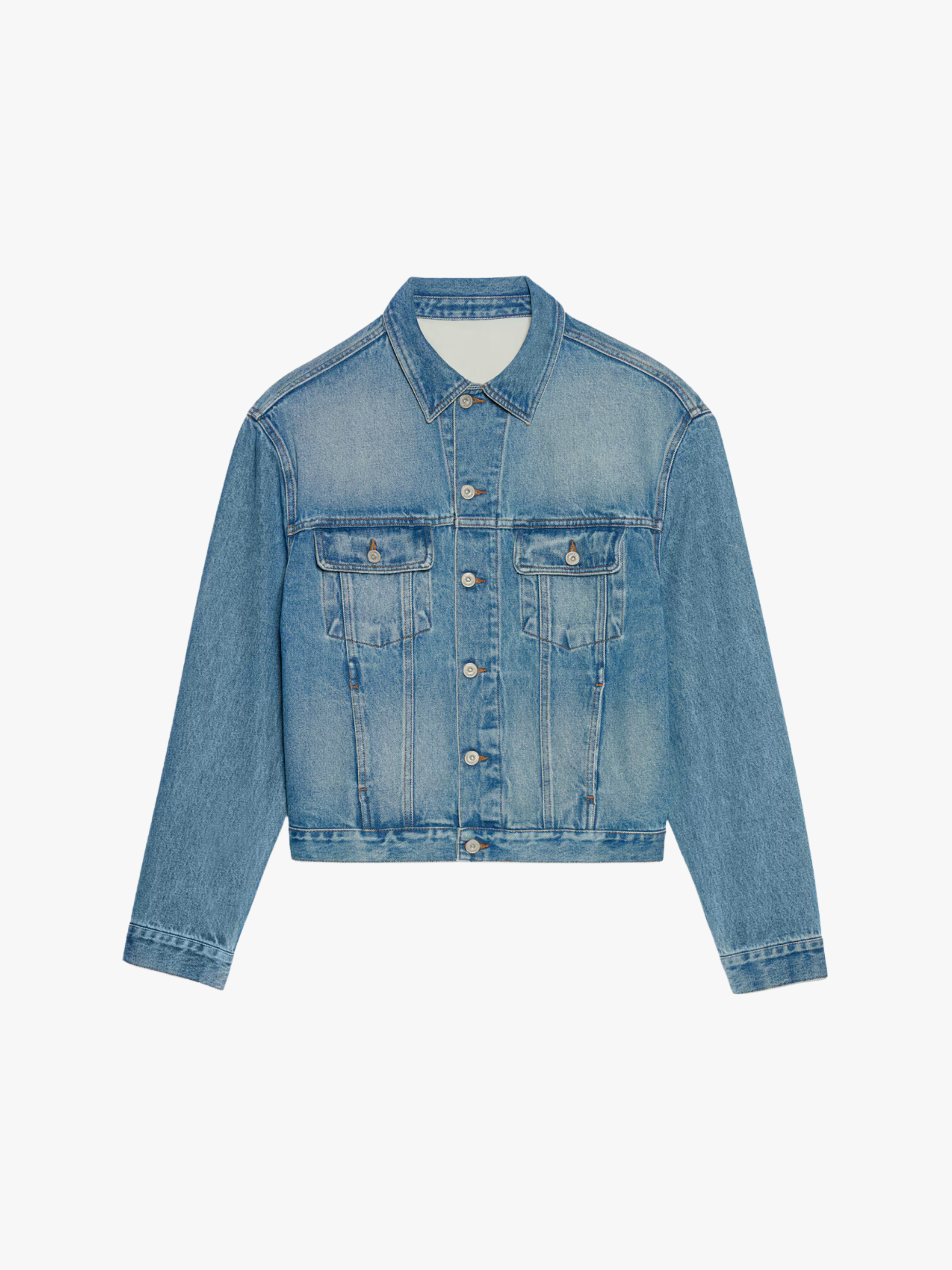 Jacquemus La Veste De-Nîmes Jacke Blau aus Denim Damen
