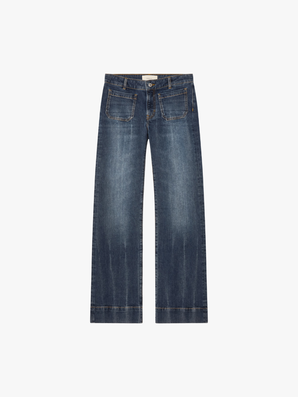 Jeanerica St Monica Low in Blue Rinse Jeans Low Grey Cast Indigo Damen