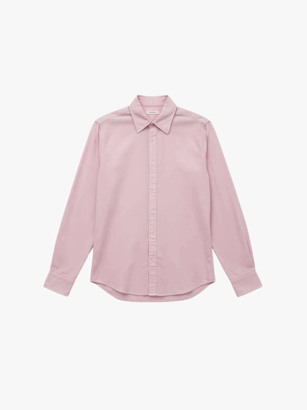 Cellar Door Baumwoll Langärme Bluse Rosa Damen