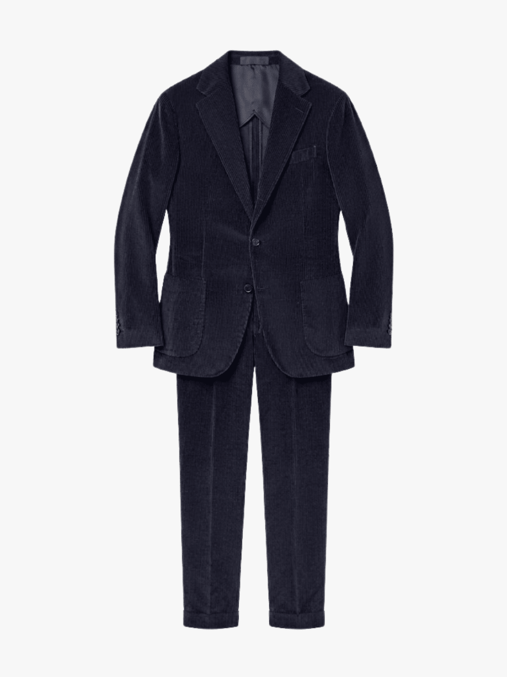 Lardini Cordanzug Set Dunkelblau Herren