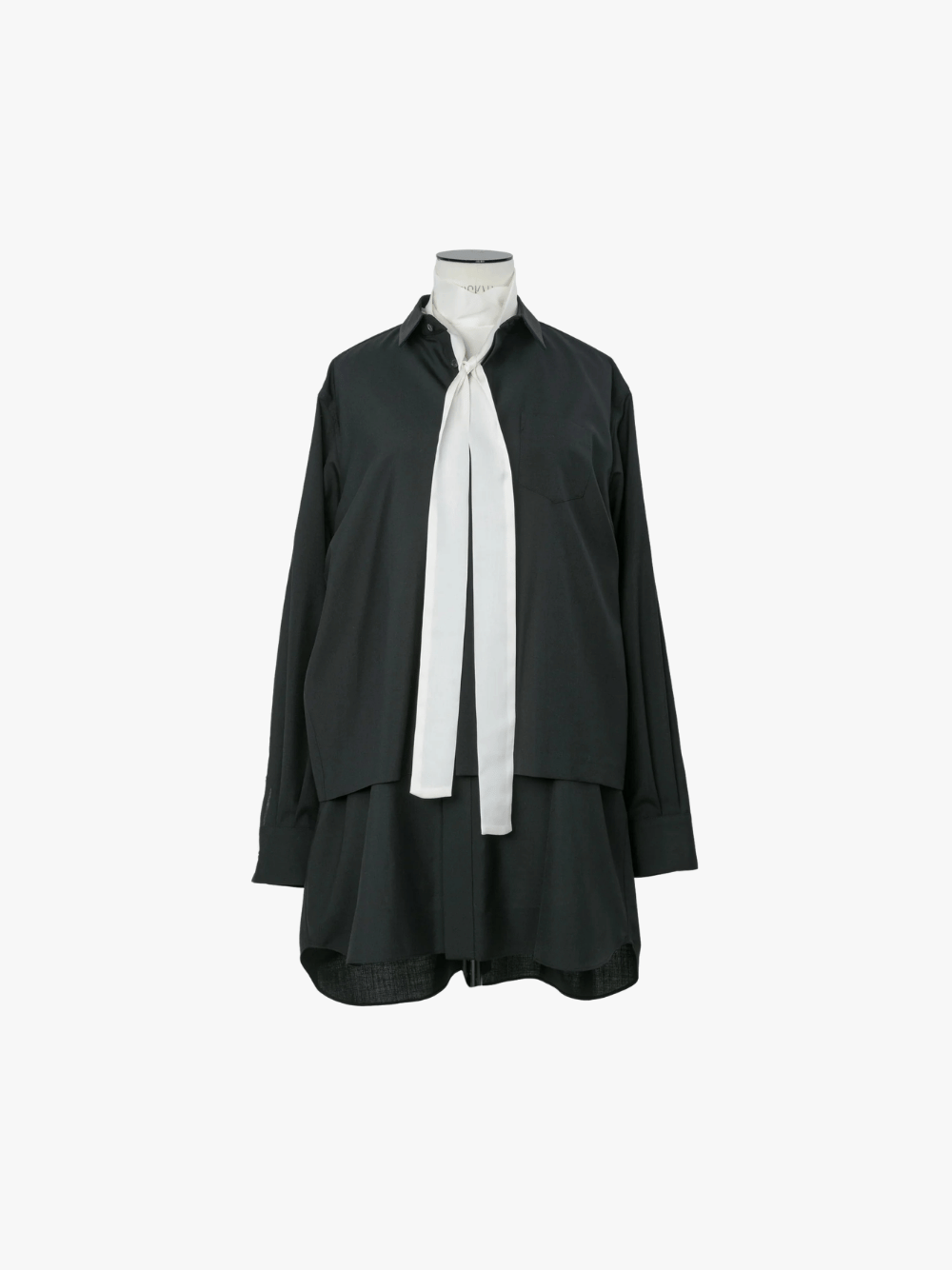 Sacai Suiting Kleid Schwarz Damen