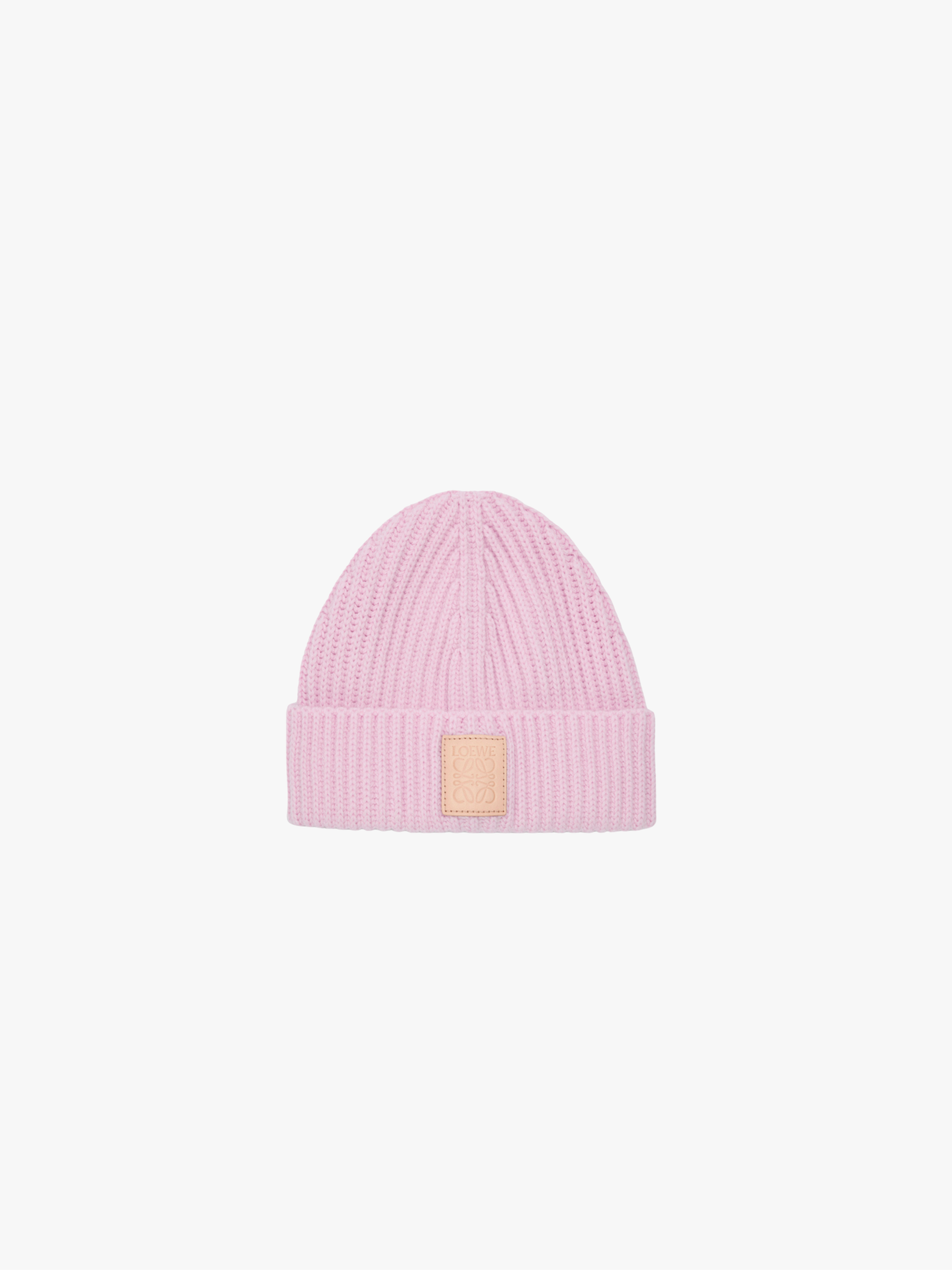 LOEWE Cashmere Beanie Light Pink Women