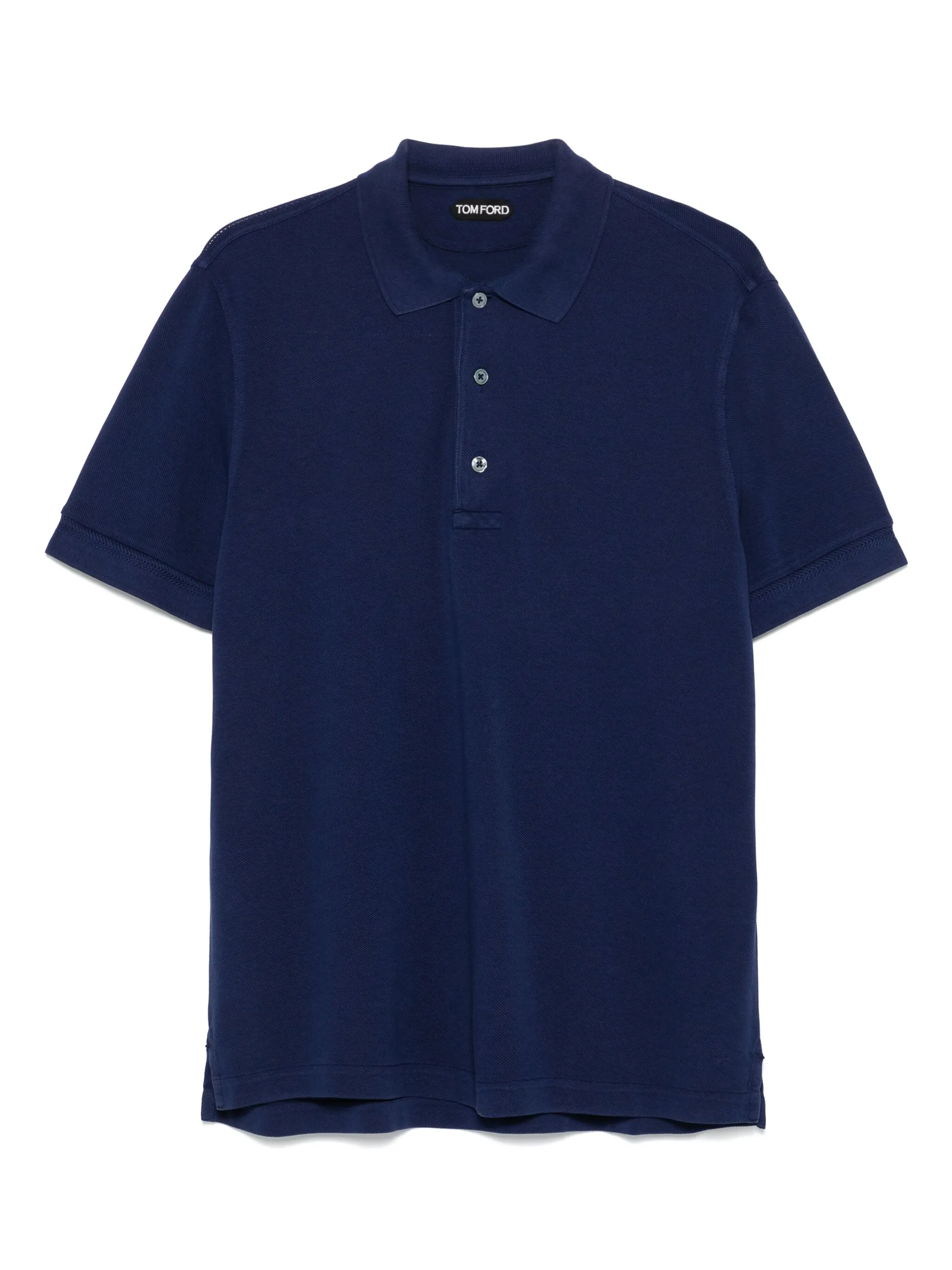 TOM FORD Poloshirt mit kurzen Ärmeln Marineblau Herren
