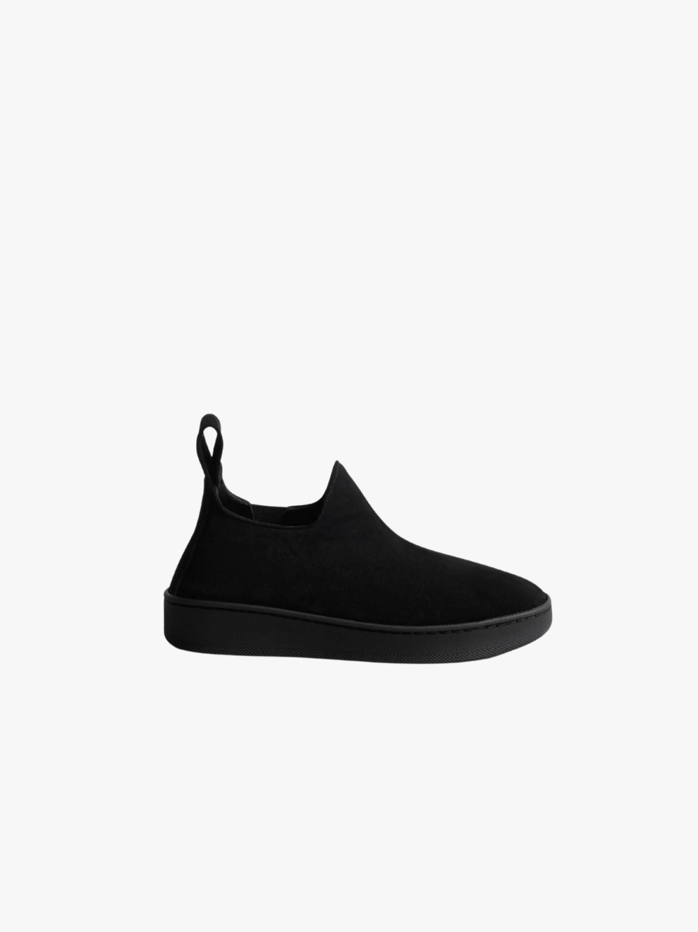 Phoebe Philo Slip Sneaker Suede Black Women's