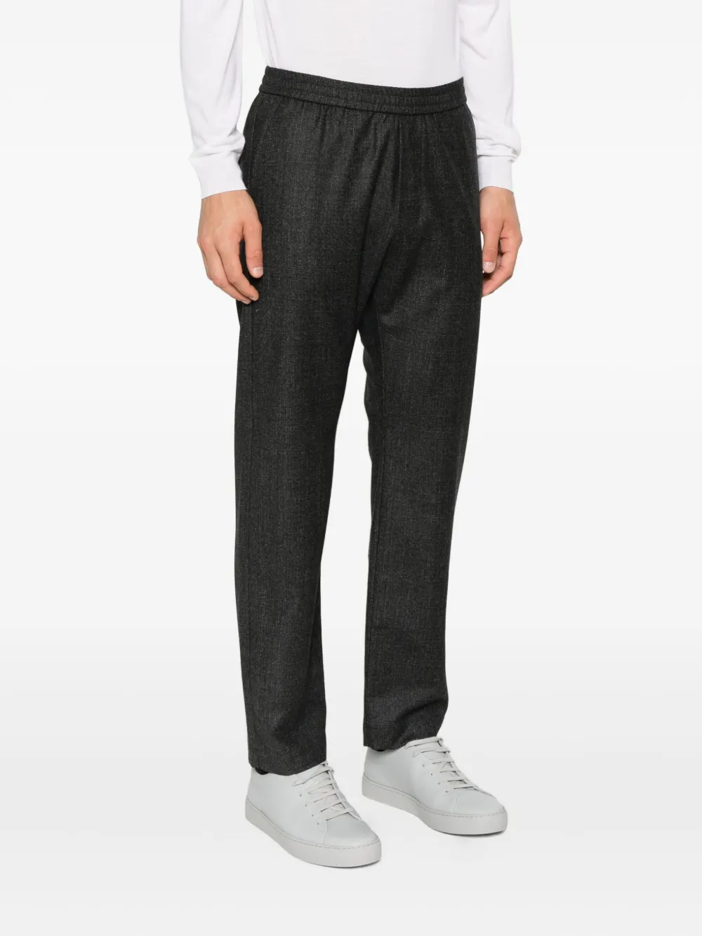 Barena Hose aus Baumwolle mit Gummibund Grau Herren Barena Hose aus Baumwolle mit Gummibund Grau Herren